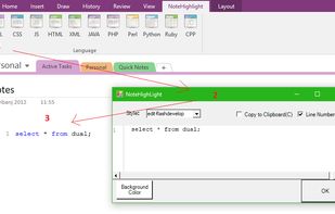 NoteHighlight2016 screenshot 1