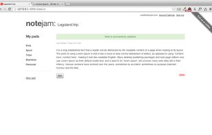 Notejam screenshot 3