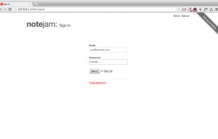 Notejam screenshot 1