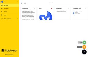 Notekeeper screenshot 1