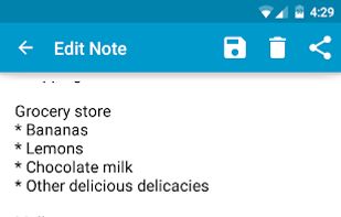 Notepad by Braden Farmer screenshot 1
