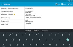 Notepad by Braden Farmer screenshot 3
