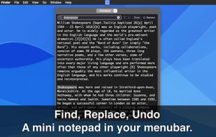 Notepad Menu Edition screenshot 1