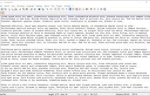 Notepad++ screenshot 1