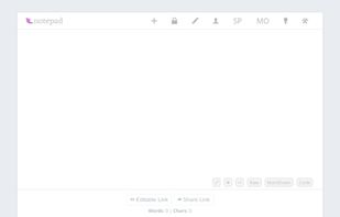 notepad.pw screenshot 1