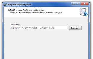 Notepad Replacer screenshot 1