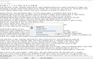 Notepad2 screenshot 1