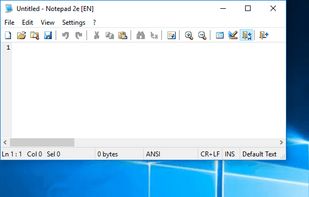 Notepad2e screenshot 2