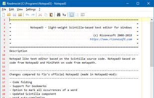 Notepad3 screenshot 3
