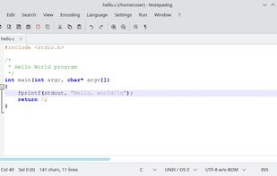 Notepadng screenshot 1