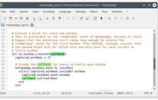 Notepadqq screenshot 1