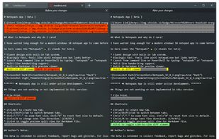 Notepads screenshot 2