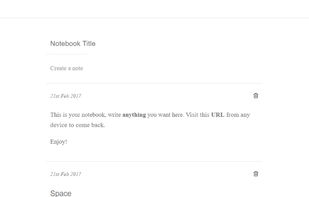 Notepin screenshot 1