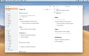 NotePlan screenshot 2