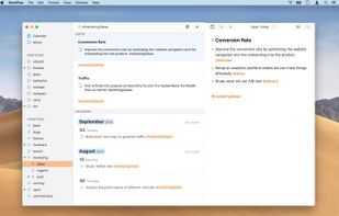 NotePlan screenshot 1