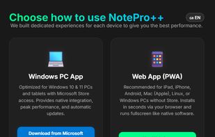 NotePro++ screenshot 1