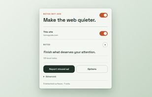 Notes Not Ads screenshot 1