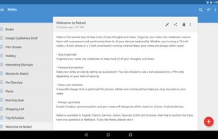 Notes for Android screenshot 1