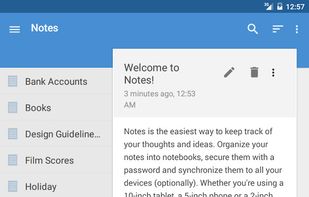 Notes for Android screenshot 1