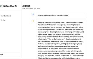 NotesChat AI screenshot 1