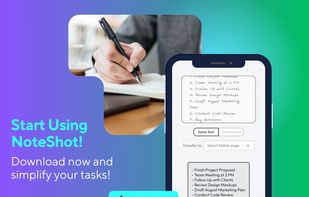 NoteShot for Notion: AI Photo screenshot 2
