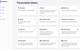 NoteVocal screenshot 1