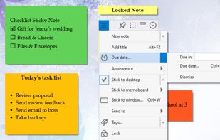 Notezilla screenshot 2