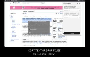 Nothing Warp screenshot 1