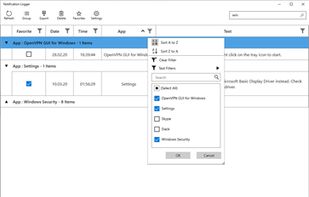 Notification Logger screenshot 1