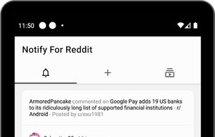 Notify For Reddit  screenshot 1