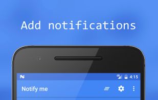Notify me screenshot 1