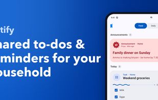 Notify: Shared To-Do Reminders  screenshot 1