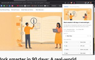 Clip any article and the Title, URL, Author and Date are auto-mapped to your Notion database fields.