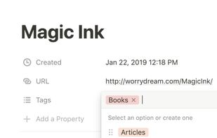 Notion Web Clipper screenshot 2