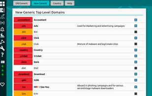 Top Level Domain Blocking

Some domains are cheap/free, and as a result attract a high number of malicious websites. The lifetime of some sites can be as low as a few hours, so its almost impossible to block them through a traditional blocklist. NoTrack provides you the option to completely block access to the worst of these top level domains.
Think of it trying to avoid a bad neighbourhood.