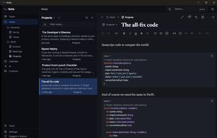 Notte - AI Workspace screenshot 3