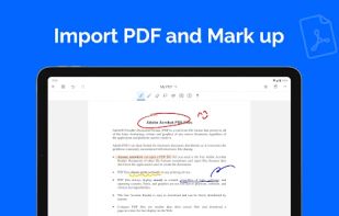 Import PDF and Mark up