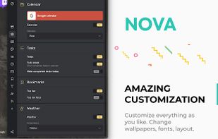 Nova New Tab screenshot 1