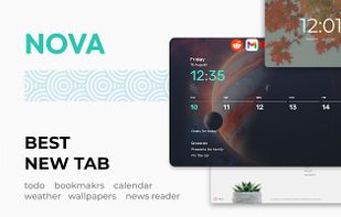 Nova New Tab screenshot 1