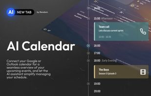 AI New Tab screenshot 1