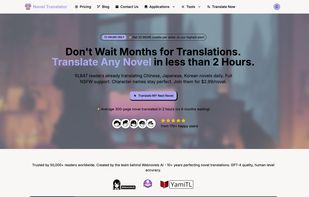 Novel Translator screenshot 1