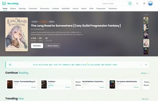 NovelDay screenshot 1