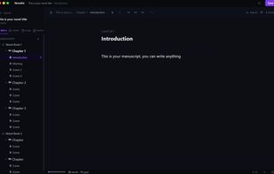 Distraction-free editor