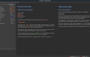 Screenshot of older version