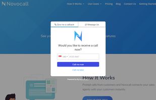Novocall screenshot 1