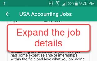 Expand the job that fit you then click on apply to send your resume directly