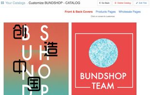 Front and back cover editing