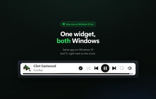 Now Playing Taskbar Widget screenshot 3