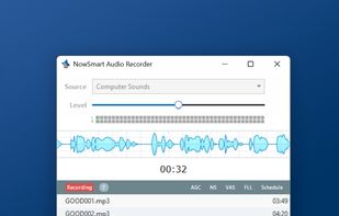 NowSmart Audio Recorder screenshot 1