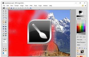  Editing a multi-layer image